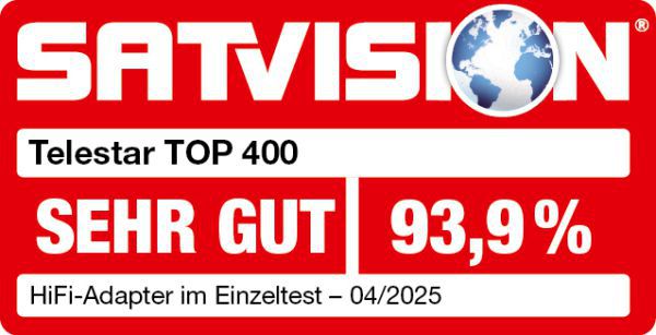 TOP 400 (schwarz) TELESTAR DAB+ / Internet / FM / Bluetooth