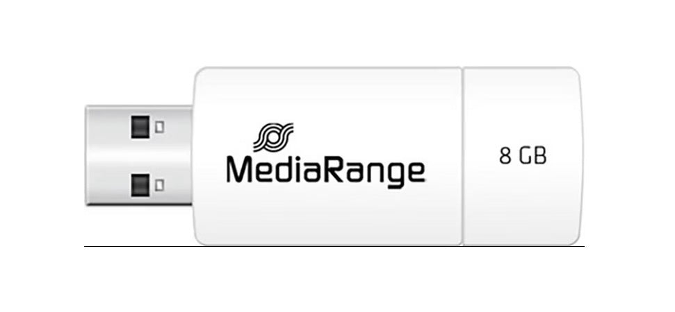 MediaRange USB Speicherstick 8 GB, USB-A