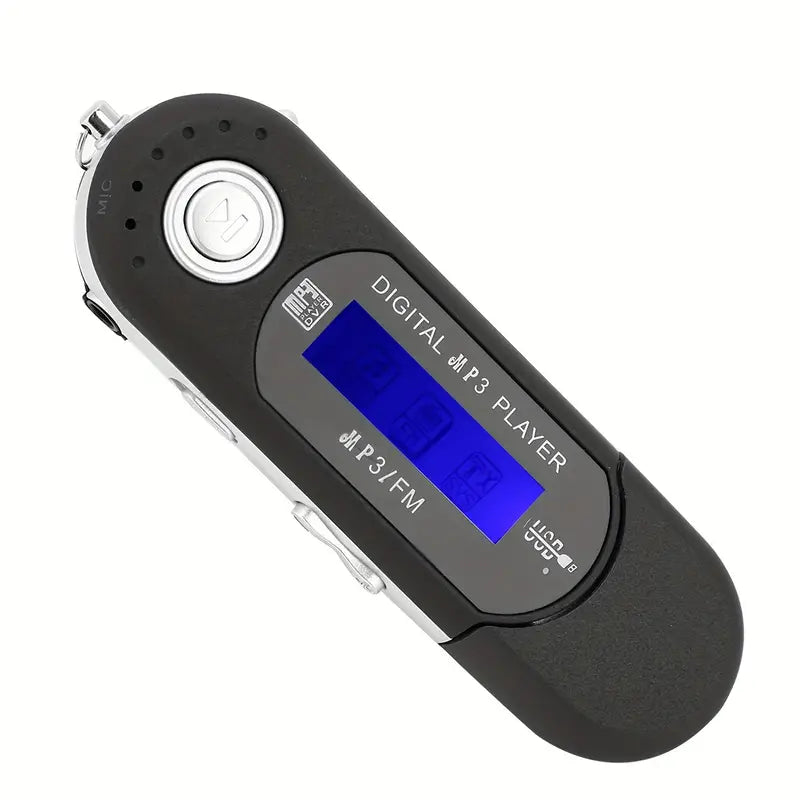 Einfacher MicroSD Karten Retro MP3 Player, Betrieb mit 1xAAA Batterie & MicroSD