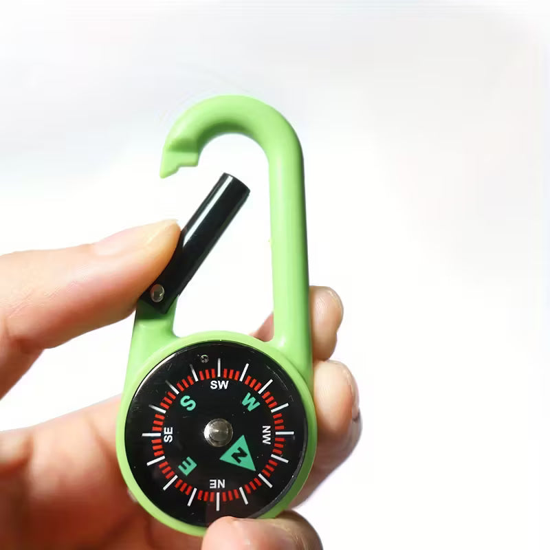 Magnetischer Schlüsselanhänger mit integriertem Kompass 1 Stück