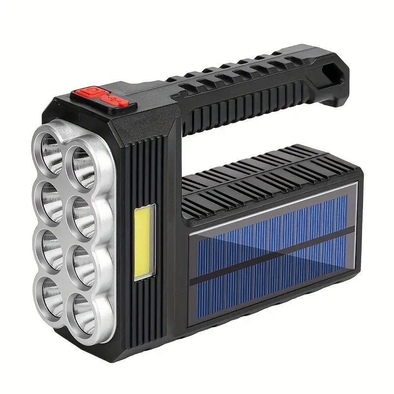 Superhelle Tragbare Solar-LED-Suchscheinwerfer-Taschenlampe