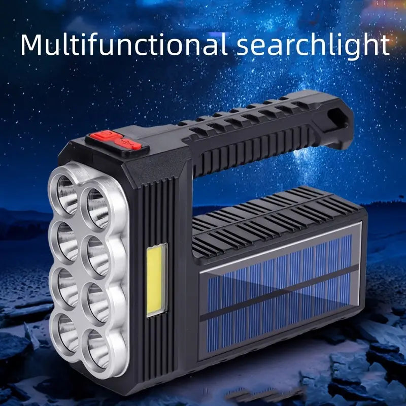 Superhelle Tragbare Solar-LED-Suchscheinwerfer-Taschenlampe