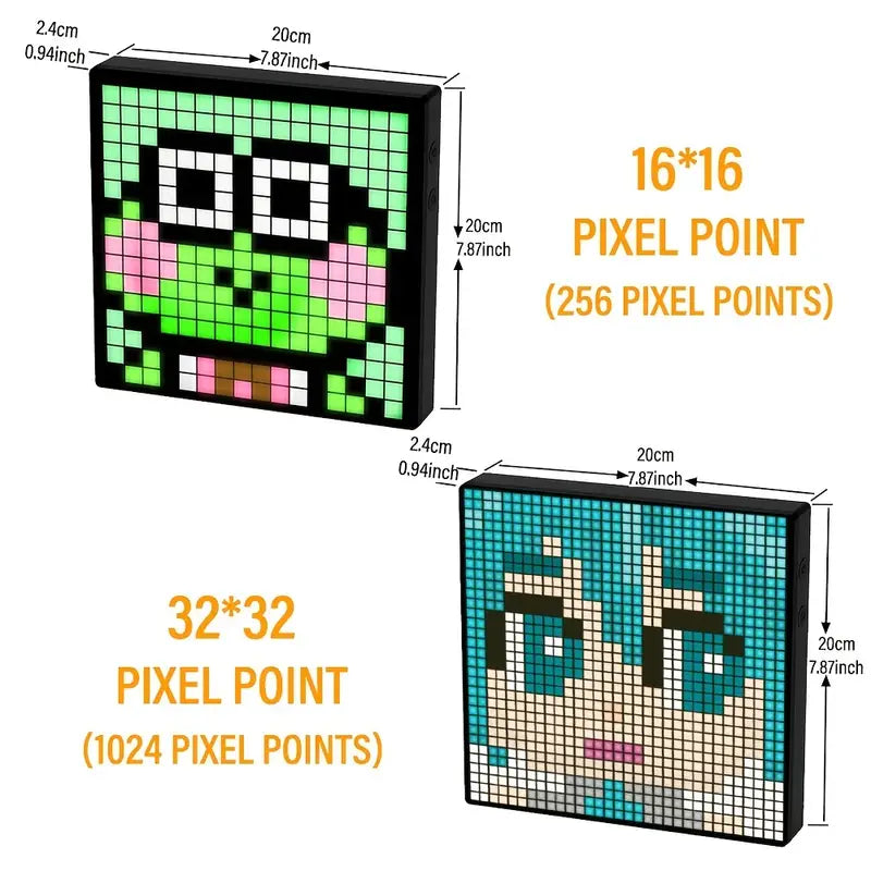 LED-Pixel-Display, Programmierbares Display 32x32 Zoll