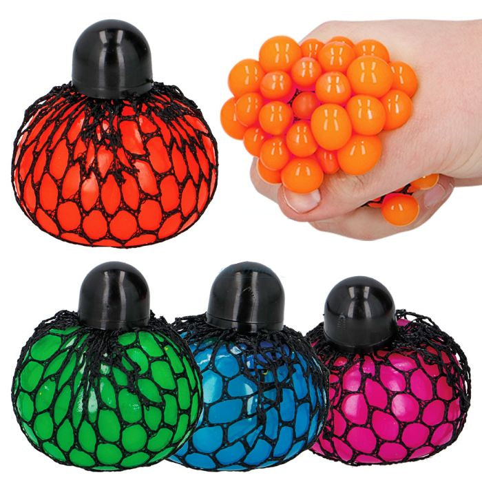 Squish-Ball im Netz ca. 7cm