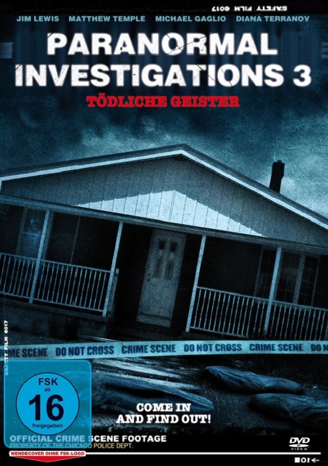 Paranormal Investigations 3 - Tödliche Geister (2009) (Gebraucht Artikel)