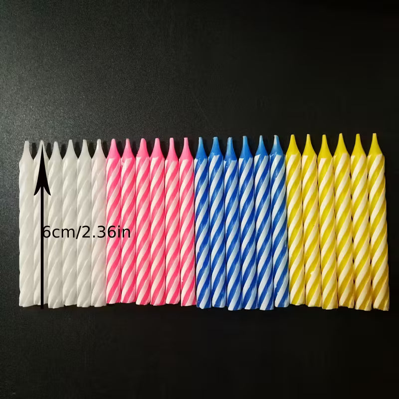 Kleine Kuchenkerzen für Geburtstage & Feste ab 1 Stück