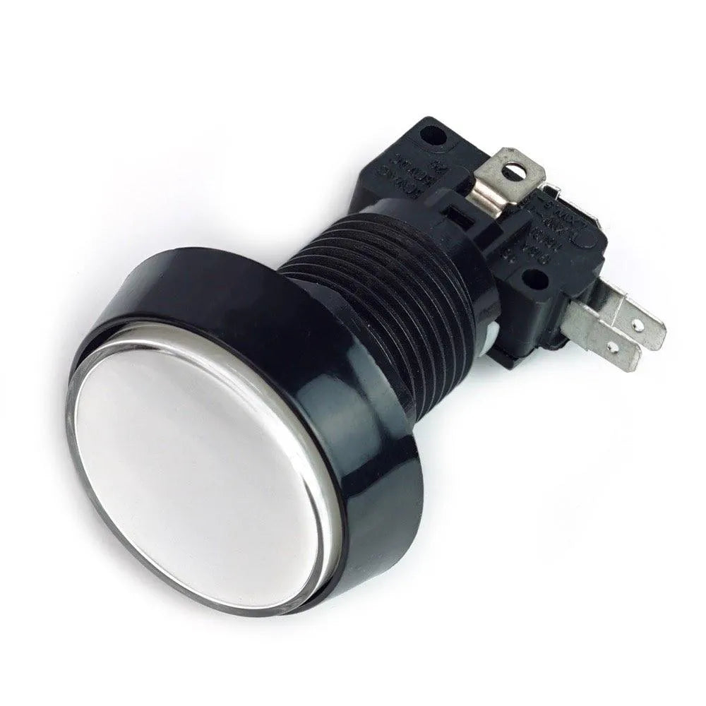 Arcade Button 44mm, weiß, LED 12V DC – Ansicht 1