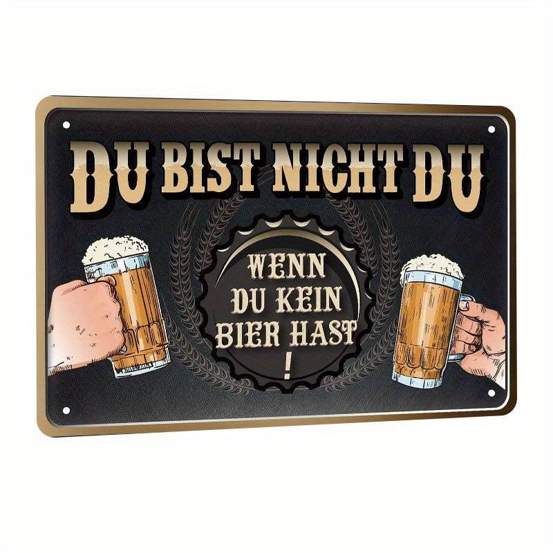Metall-Blechschild mit lustigen verschiedenen Sprüchen