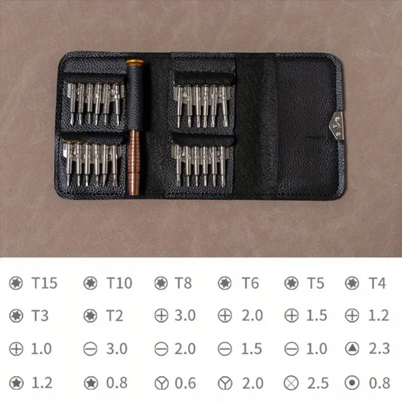 25-in-1 Multifunktions-Schraubendrehersatz + 2 Gratis