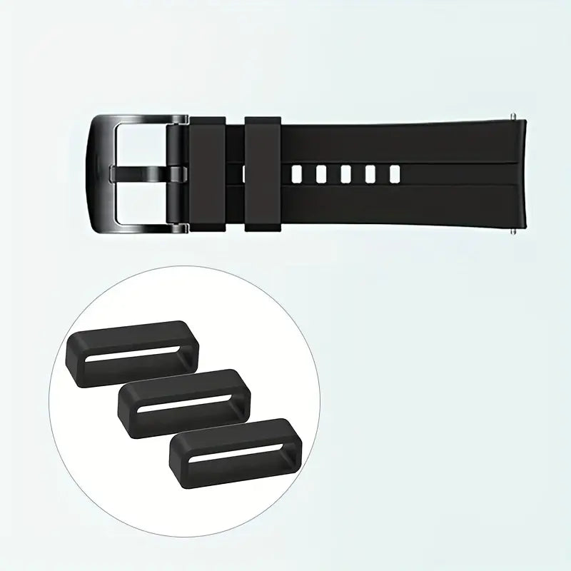 Uhrenarmband Silikon Schlaufe für die Halterung (Uhrenbefestigungshalter)