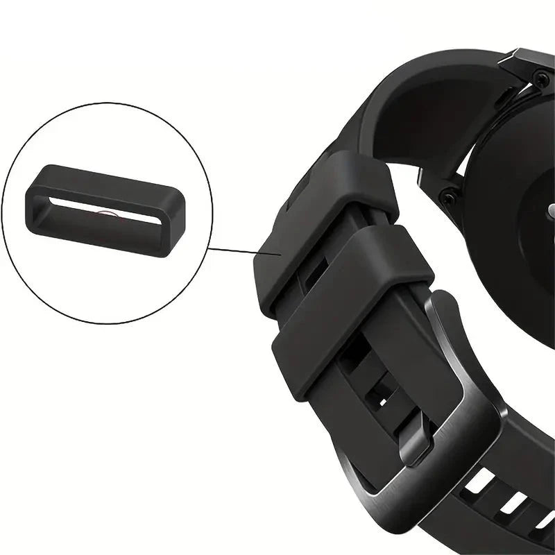 Uhrenarmband Silikon Schlaufe für die Halterung (Uhrenbefestigungshalter)