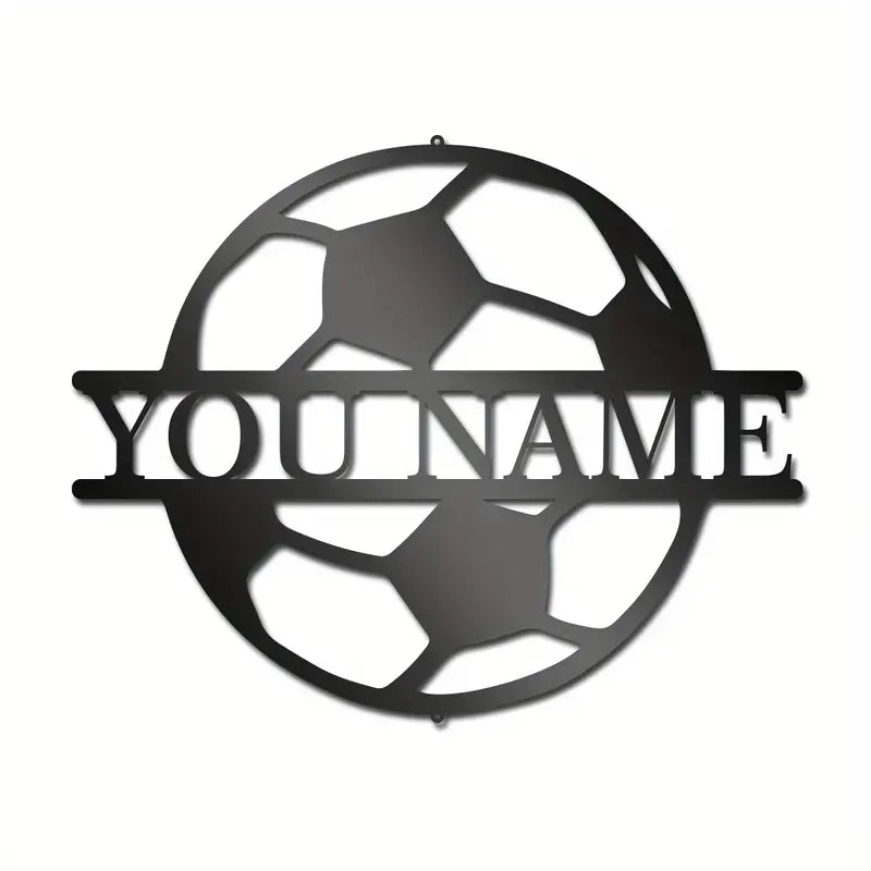 Metallwandkunst mit deinem Namen