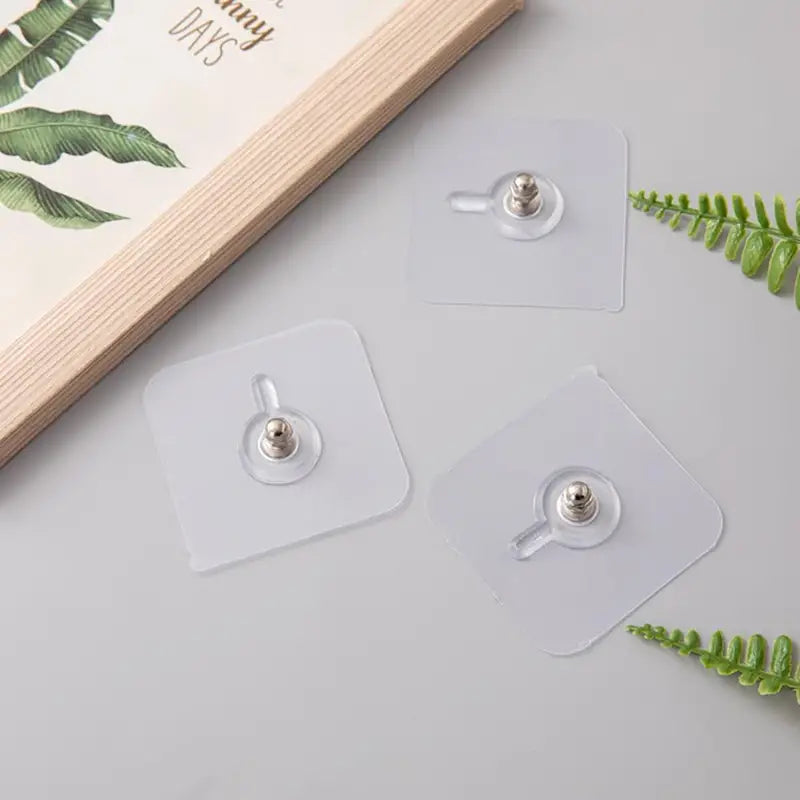 2er Pack Klebehaken zur Wandmontage, modischer Stil, einfache Installation