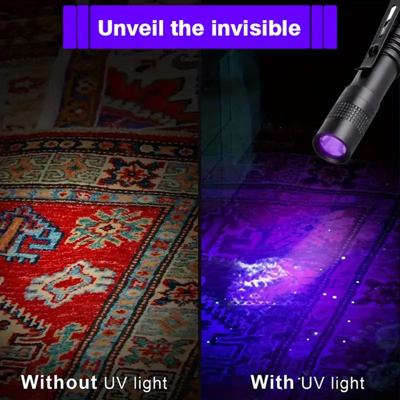 UV-Black-Light-Taschenlampefür Notenauthentifizierung