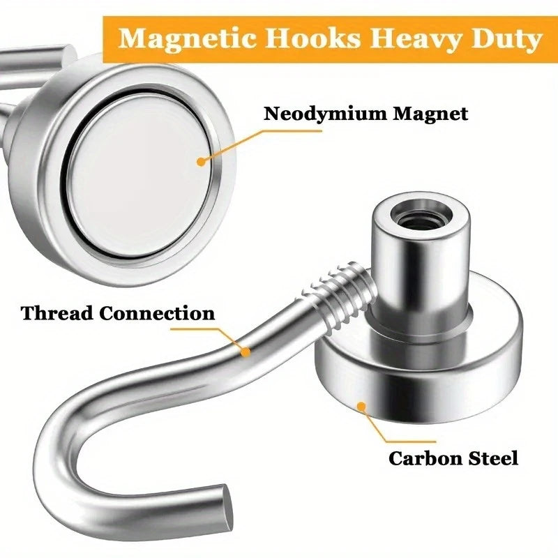 Starker Hochleistungs-Neodym-Magnet mit Haken