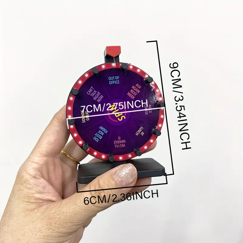 Mini Quiz Spinner Spiel, Geeignet Für Heimunterhaltung, Partys, Feste