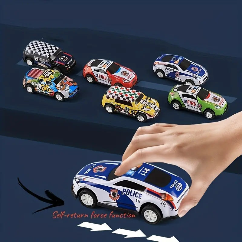 Aufbewahrungsbox mit 50 Mini Autos