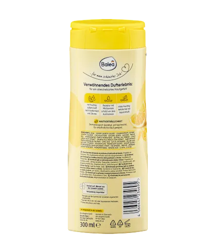 Cremedusche Buttermilk & Lemon, 300 ml