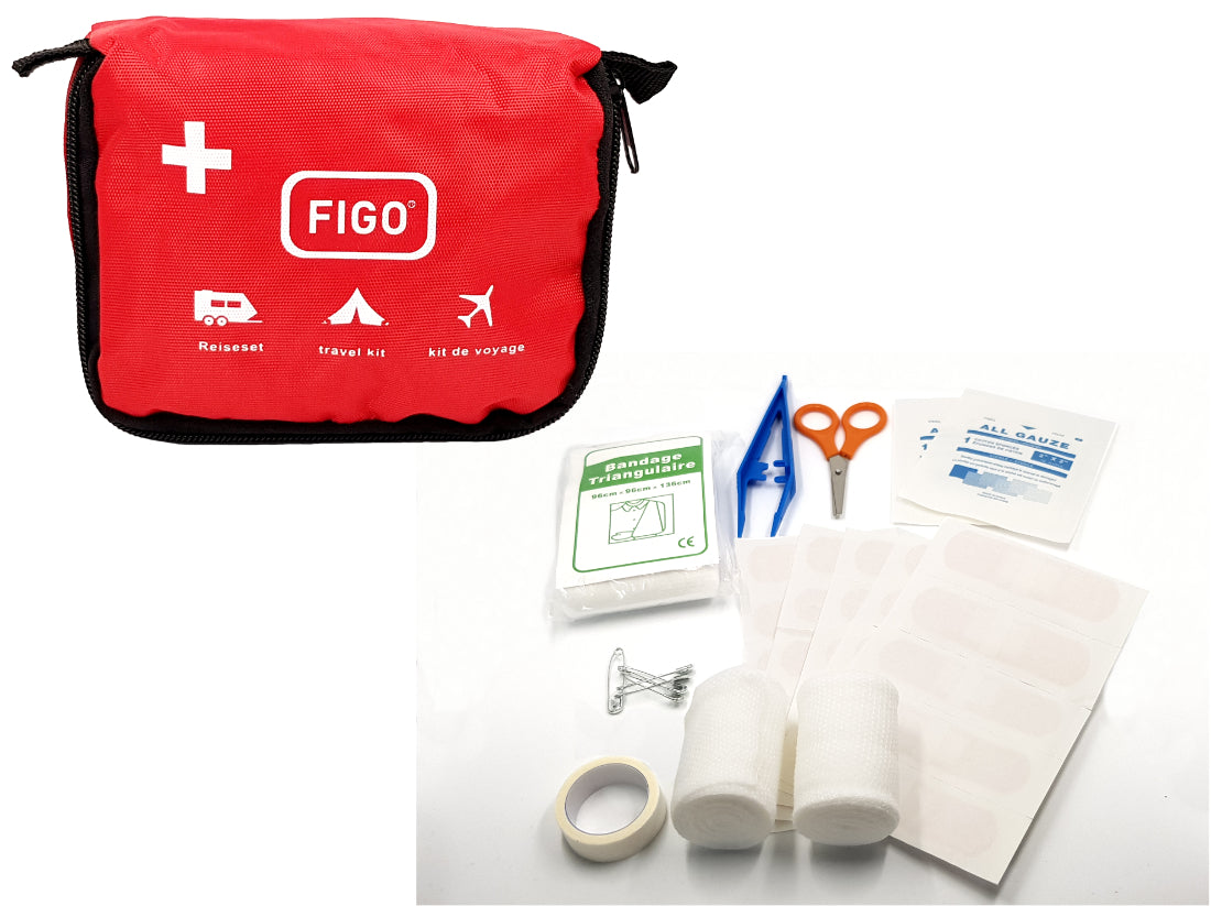 Erste Hilfe Reise Set 39-tlg. FIGO - Alles in der Tasche