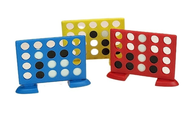 Steckspiel 3-farbig sortiert *Vier Gewinnt*