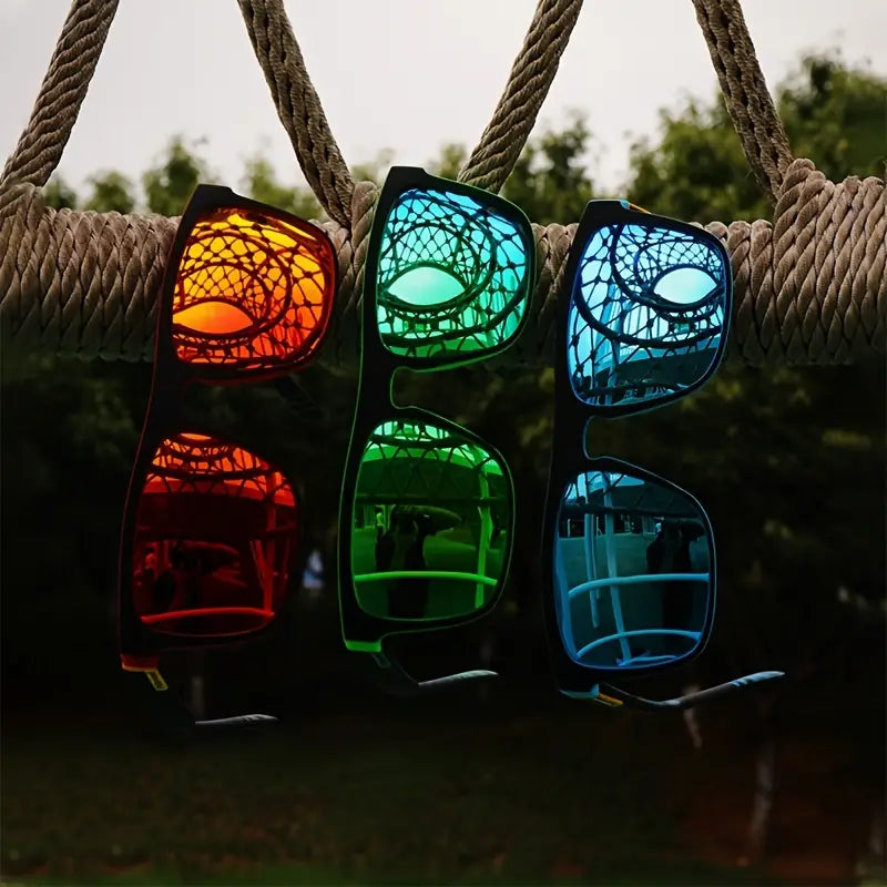 Fantasy Coole, klassische, polarisierte Modebrillen für Männer & Frauen im 3er Set