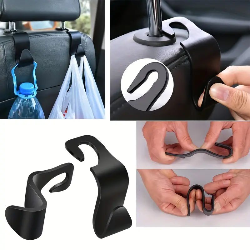 Auto-Kopfstütze, Tablet-Halterung mit Verlängerungsarm Rot/Schwarz (Einzelstück)