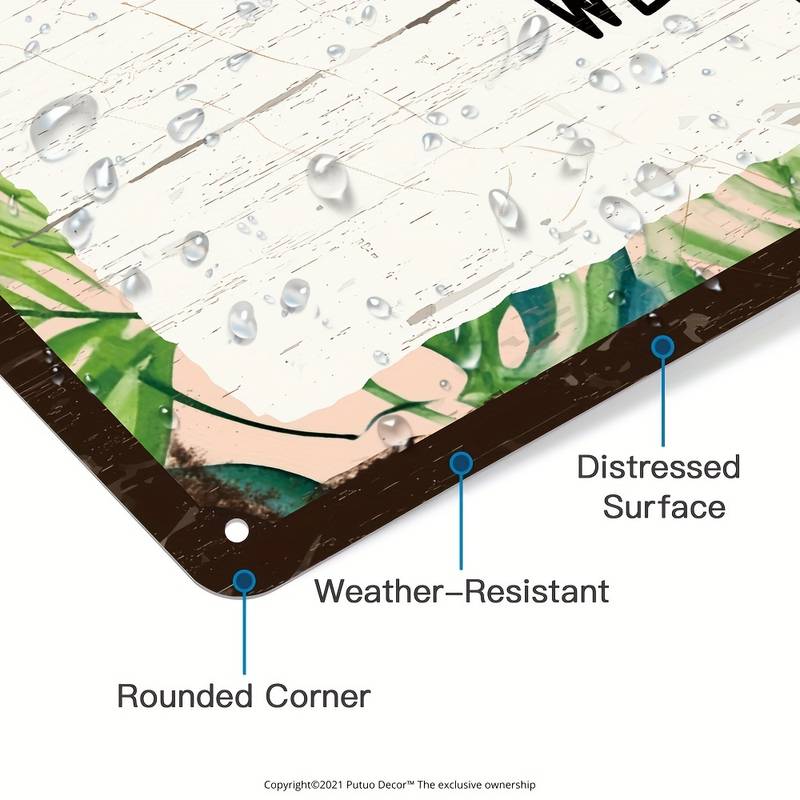 Metall-Blechschild mit lustigen verschiedenen Sprüchen