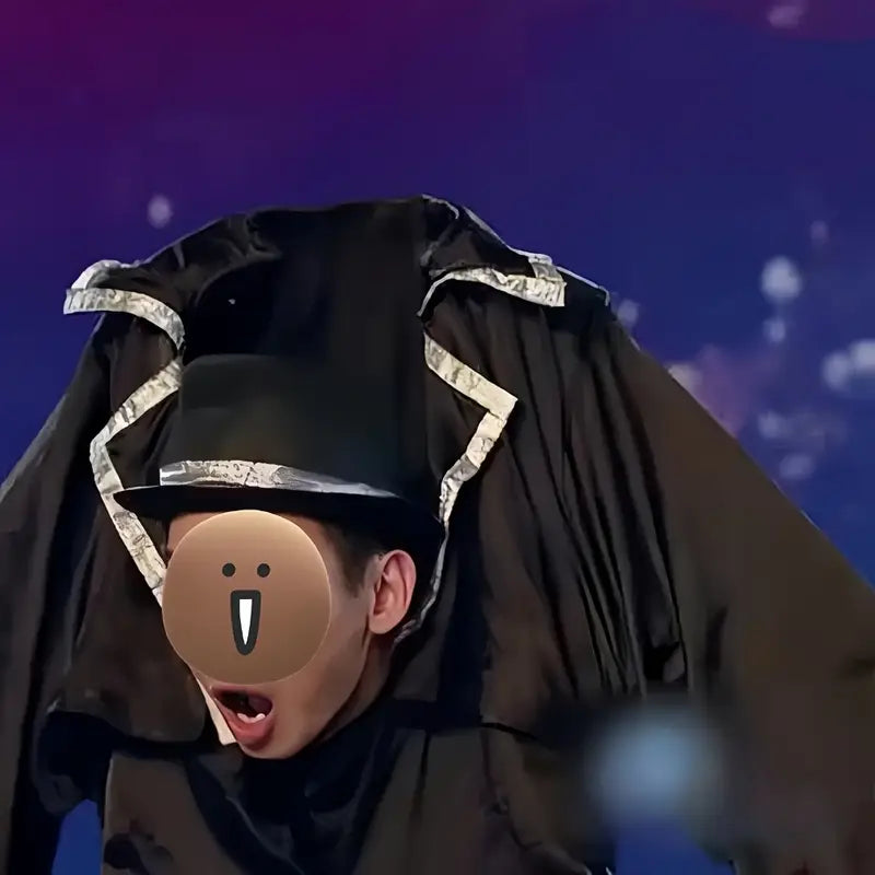 Eisenmagie Zaubertrick – Lustiges Gag-Spielzeug mit Stoff-Design für Partys & Streiche