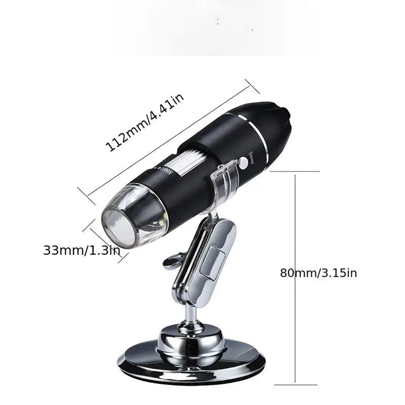 HD USB Industrie Mikroskop mit APP & PC Software 500fach Vergrößerung