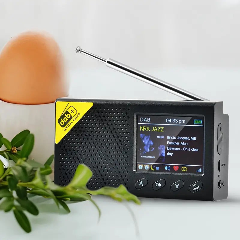 Portables DAB+ Digital Radio DAB-PC1  DAB+/UKW/Bluetooth 5.0