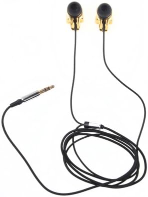 Kopfhörer im Totenkopf Design in Gold mit 3.5mm Klinke Stecker