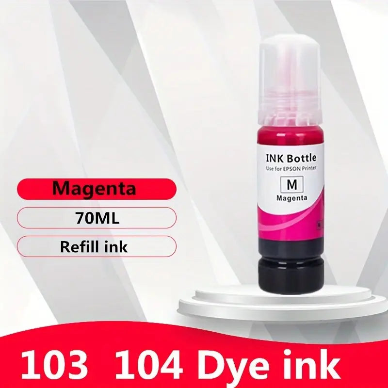 Drucker Nachfüllfarbe Patronen für Epson 103 104 EcoTank ET-2700 2750 3750