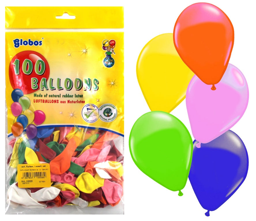 Ballons Partyballon ca 55 cm Umfang 100 Stück im Beutel Preis pro Beutel