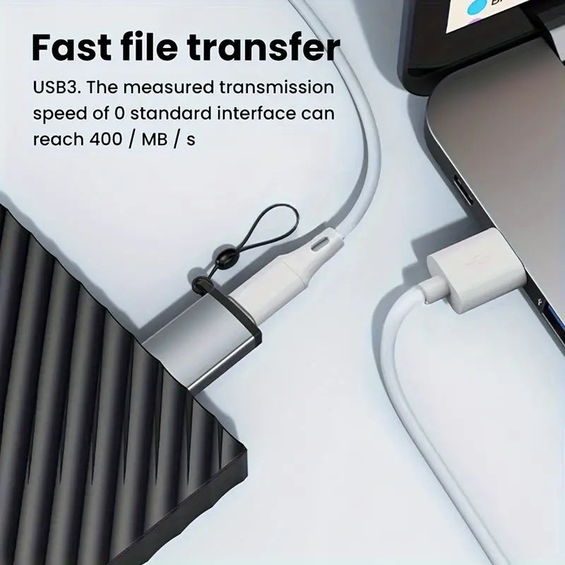 Adapter von Typ-C auf USB3.0 Micro B Stecker für externe Festplatten HDD