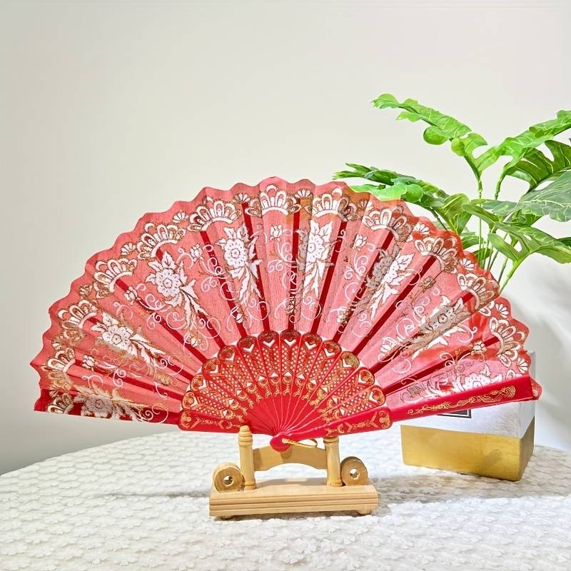 Faltfächer Im Chinesischen Stil, Muster, Handventilator, Tragbarer Faltfächer