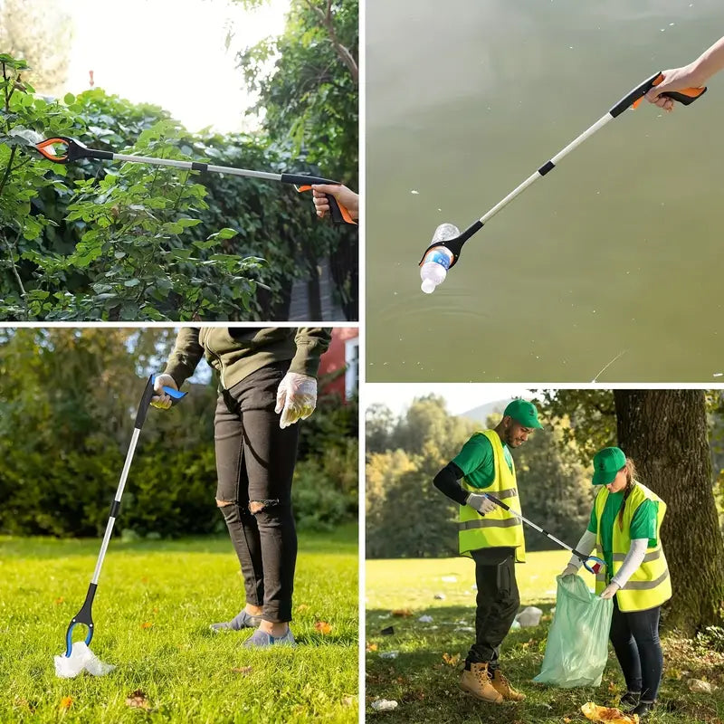 Faltbarer Greifer Picking Tool, 81.28cm, Geeignet Für Ältere Menschen in Blau