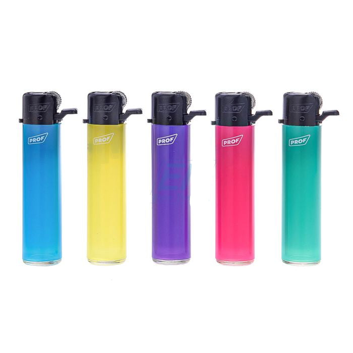 Reibradfeuerzeuge Translucent Round PROF