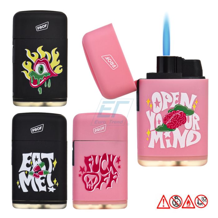 Feuerzeug " Psychedelic " Champ Jet Flame