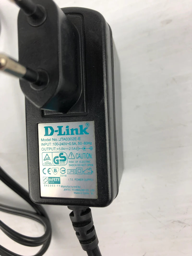 Original Netzteil D-Link JTA0302E-E Output: 5V-2,5A (Gebraucht Artikel)