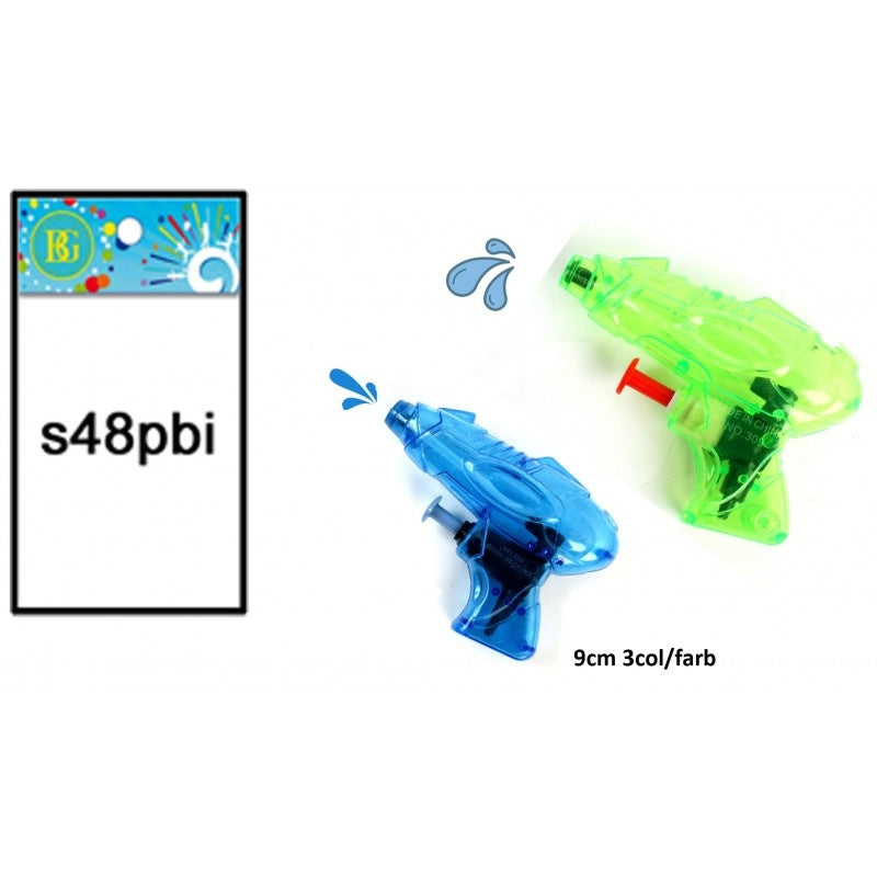 Wasserpistole 3 Farben sortiert ca. 9cm