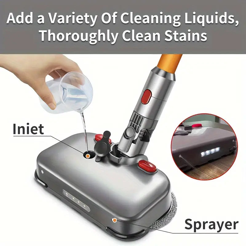Wischmopp mit automatischer Wassersprühfunktion für Dyson V7/V8/V10/V11/V15