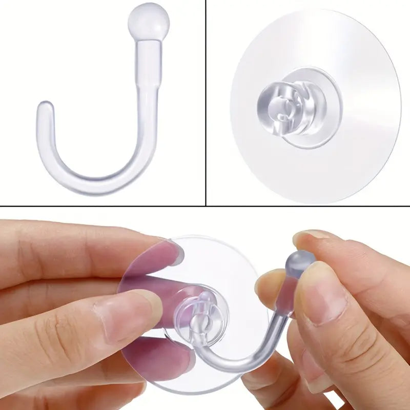 Transparenter Saugnapfhaken 1 StĂŒck