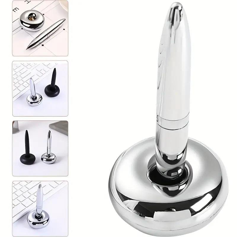Edelstahl Magnetischer Levitations-Stifthalter - Ideales Geschenk
