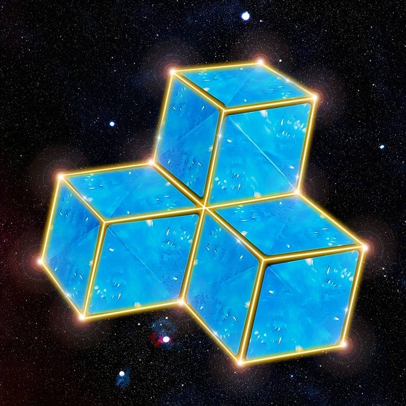 Shashibo Cubes - 3D-Geometrie-Zauberwürfel, Puzzle-Quadrate Vol.1