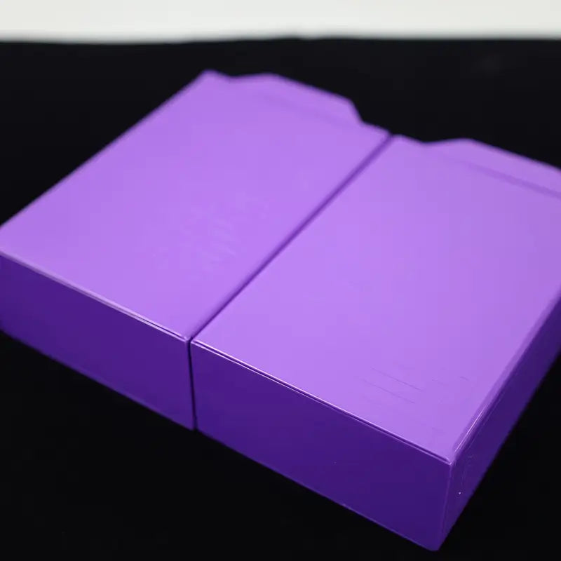 Push-Pull Zauberbox mit verstecktem Fach – Lila Kunststoff