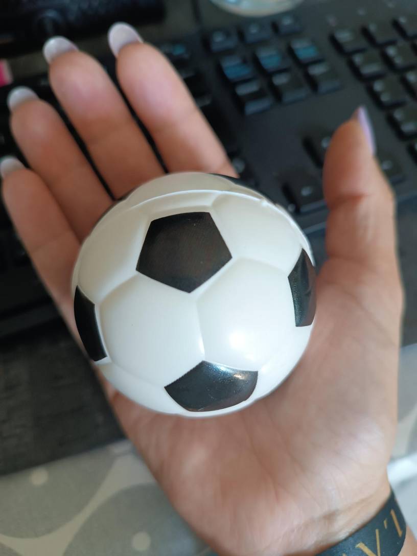 4 x Mini Schaum Antistress Bälle