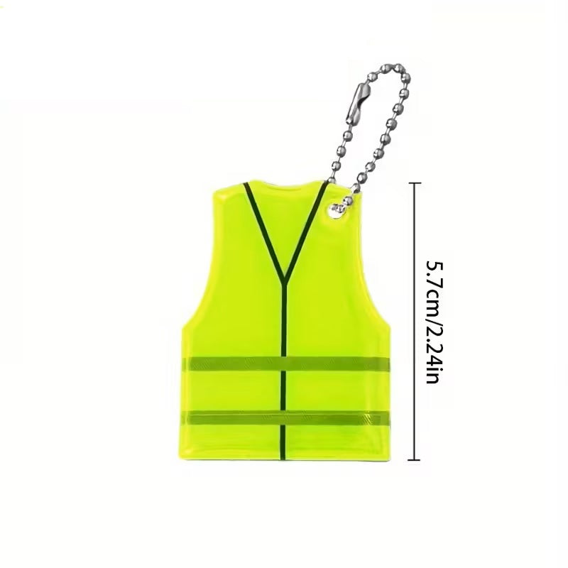 Reflektierende Westenförmiger Schlüsselanhänger