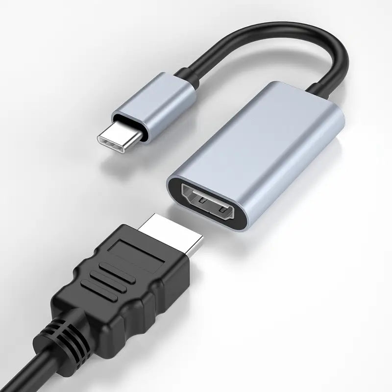4K USB-C zu HDTV Adapterkabel - Plug & Play, Thunderbolt 3/4