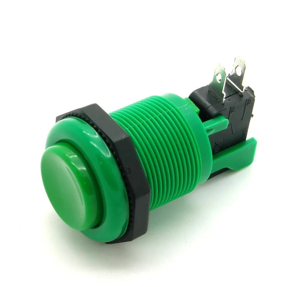 Drucktaster 24mm rund, grün – Ansicht 1
