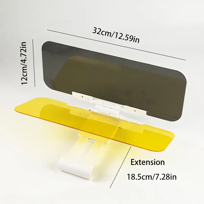 Auto Sonnenblende, Blendfreie Polarisierte Auto-Sonnenblende Verlängerung